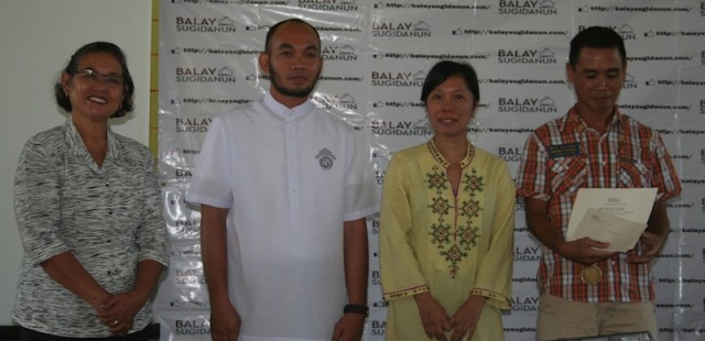 Mrs. Jazmin B. Josue, Fr. Martin N. Laurio, Genevieve L. Asenjo, Ramil P. Martinez. 