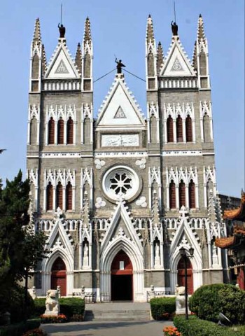 Pinakabahul nga simbahan Katoliko sa Beijing.