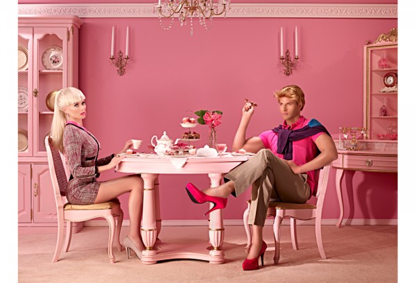Barbie-inspired marriage. http://inthedollhouse.net