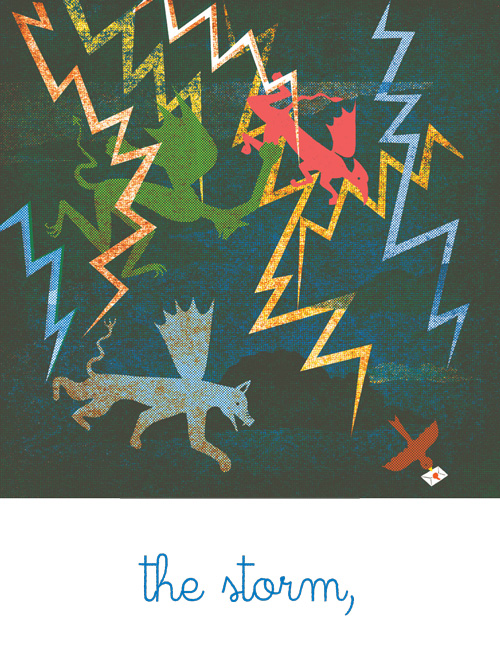 Halin sa 'Ballad' ni Blexbolex via Maria Popova's BrainPickings / http://www.brainpickings.org/index.php/tag/childrens-books/