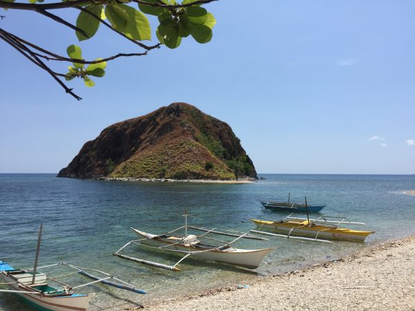 At Luyo Beach in Enrique de Mararison. 