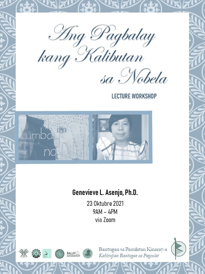 Libre nga Lecture Workshop sa Pagsulat kang Nobela